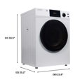 thumbnail image 2 of Equator 24" 220V Vented SENSOR Dryer SANITIZE 4cf/18lbs Touch Control DIGITAL, 2 of 14