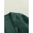 thumbnail image 4 of 1-7Y Baby Girls Coat For Fall Spring Long Sleeve Open Front Lapel Cardigan With Pockets Kids Outwear, 4 of 6