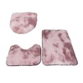 thumbnail image 2 of Plush Bathroom Rugs Sets 3 Piece,Luxury Ultra Plush Washable Bathroom Rug Set,U Shaped Toilet Contour Matm,Bath Rug,Toilet Lid Cover Mat with Rubber Non Slip Backing Bathroom and Absorbent Mats, 2 of 8