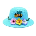 thumbnail image 1 of Kids Boy Sun Hat Adjustable Neck Flap Quick Dry Foldable Upf 50+ Uv Protection Girls Beach Hat Baby Sunhat One Size, 1 of 2