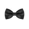 thumbnail image 1 of INSPIRE CHIC Accessoires de Nœud Papillon pour Homme Sangle Ajustable Formel Uni Smoking Pré-Noué Noir, 1 of 5