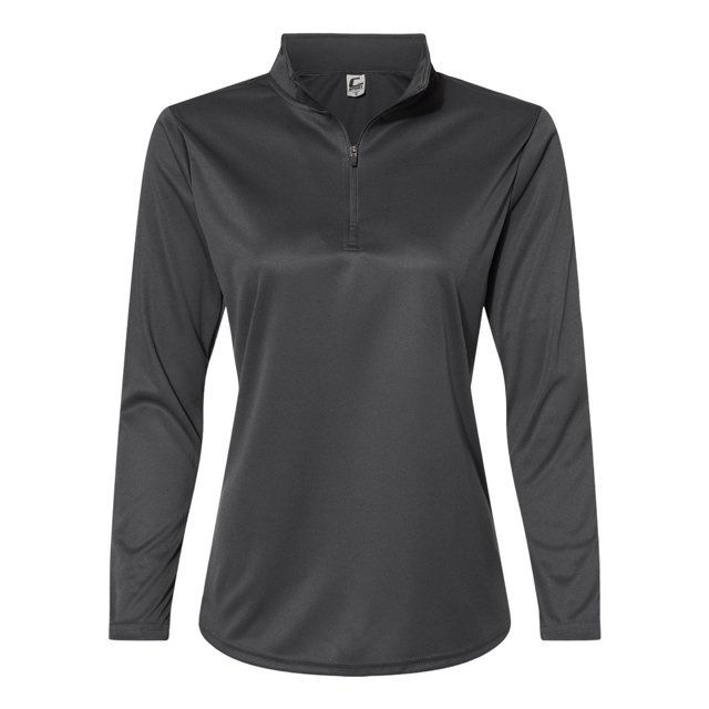 C2 Sport Womens Quarter-Zip Pullover, 2XL, Graphite