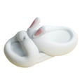 thumbnail image 4 of Birdeem Toddler Slippers Baby Girls Cute Cartoon Rabbit Eva Soft Non-Slip Thick Bottom Outdoor Slippers, 4 of 5