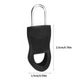 thumbnail image 3 of Bag Zipper Puller Detachable Clothes Zipper Slider Replacement Suitcase Zipper Slider Clothes Zip Head, Black, Size 5, 10pcs, 3 of 8
