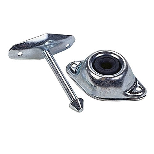 JR Products 10284 Plunger Door Holder - Straight, 3"