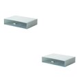 thumbnail image 4 of fastboy Neat And Tidy Storage Box - plify Life With Organized Storage Multilayer Stackable Desk Organizer blue 1 drawer 2Set, 4 of 6
