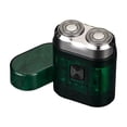 thumbnail image 2 of EGNMCR Effortless Shaving Expérience avec le Mini Rasoir Transparent Électrique Portable pour Hommes avec Double Lames Rotatives, Conception Rechargeable et Lavable à l'Eau Effortless Shaving, 2 of 8