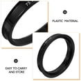 thumbnail image 2 of Car Wheel Hub Centric Rings for Adapter Use Black Plastic Set of 4 67 1 to 56 1 Inch, 2 of 8