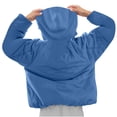 thumbnail image 4 of Manteaux pour Femmes à Col Rond, Chandail Matelassé à Manches Longues, Coupe Ample, à Capuche avec Cordon, 4 of 9