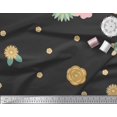 thumbnail image 3 of Soimoi Cotton Jersey Fabric Artistic Flower Printed Fabric 1 Yard 58 Inch Wide, 3 of 3
