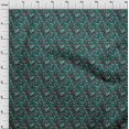 thumbnail image 3 of oneOone Cotton Poplin Fabric Leaves & Floral Block Decor Fabric Printed BTY 56 Inch Wide, 3 of 4