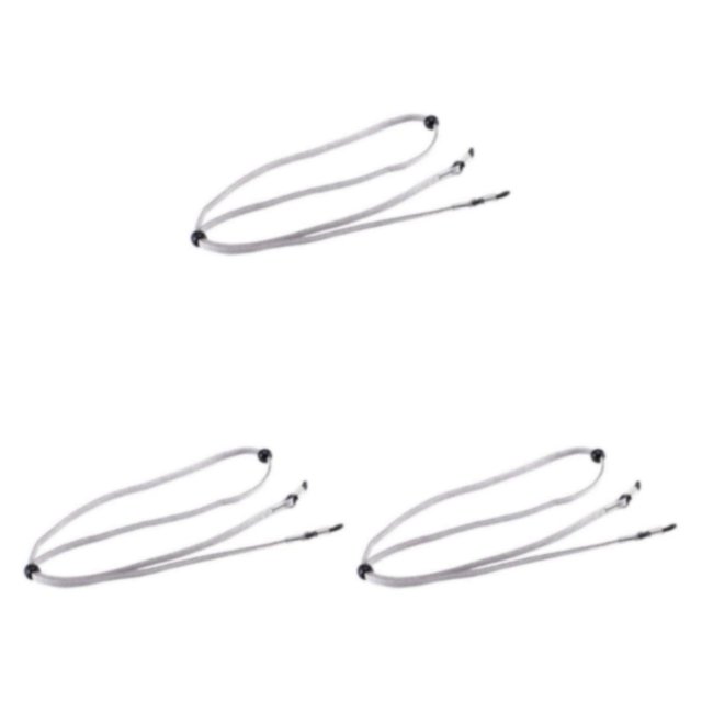 Transemion Eyeglass Strap Non- for Slip Stretchy Universal Rope Eyewear Sports Retainer Grey 26.77 Inch 3Set