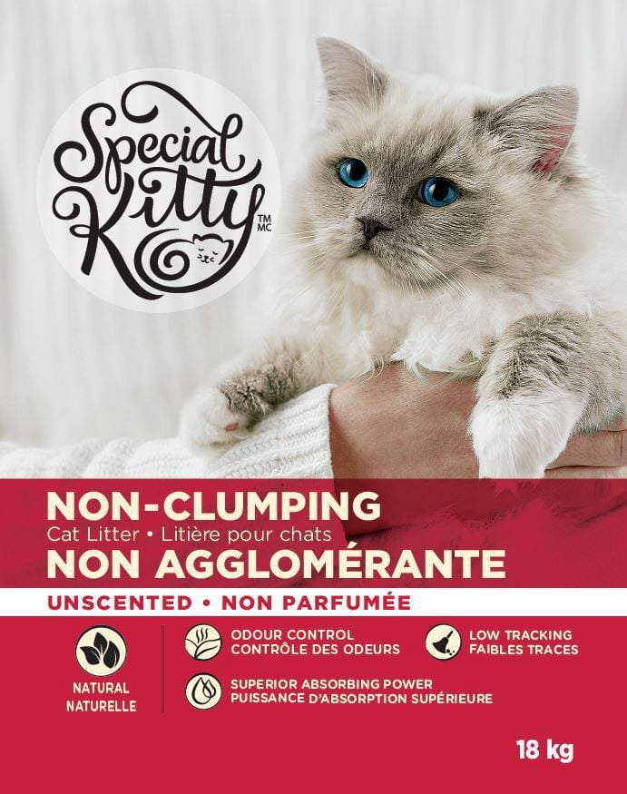 Special Kitty Non-Clumping Litter - 18kg