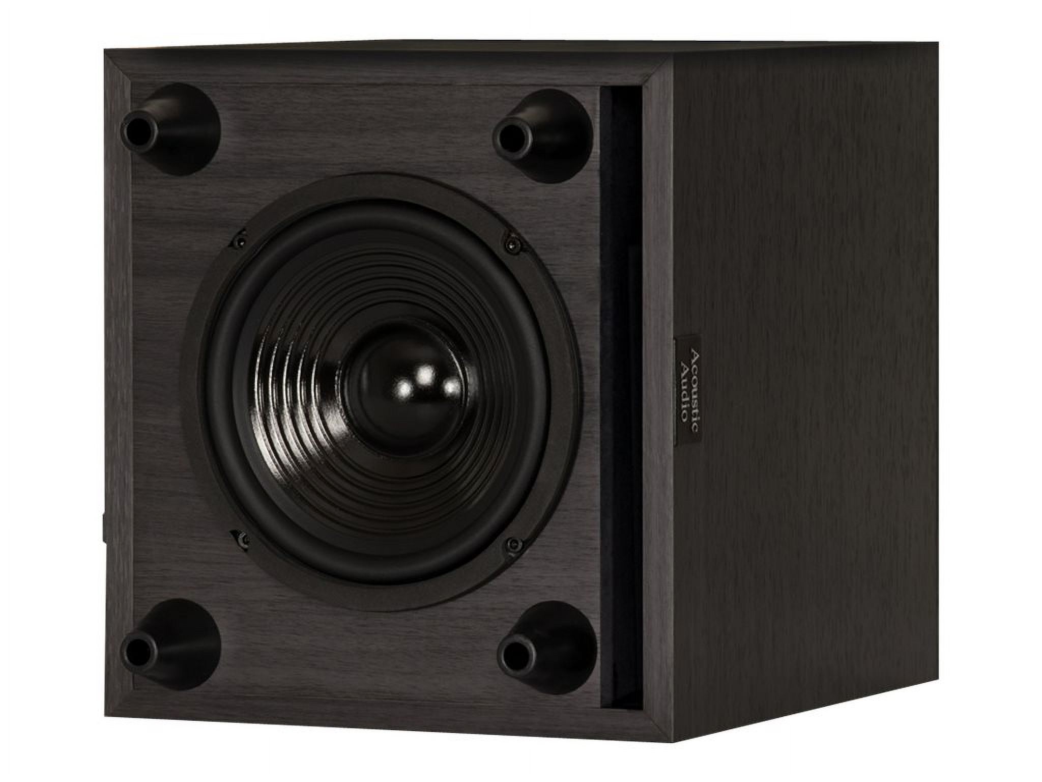 Acoustic Audio PSW-6 - Caisson de Basses - 125 Watts - Cendre Noire