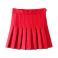 thumbnail image 1 of Jupe Taille Haute pour Femme Fille Skate Tennis Golf Robe à Carreaux à la Mode Courte Évasée Plissée Mini Jupe, 1 of 7