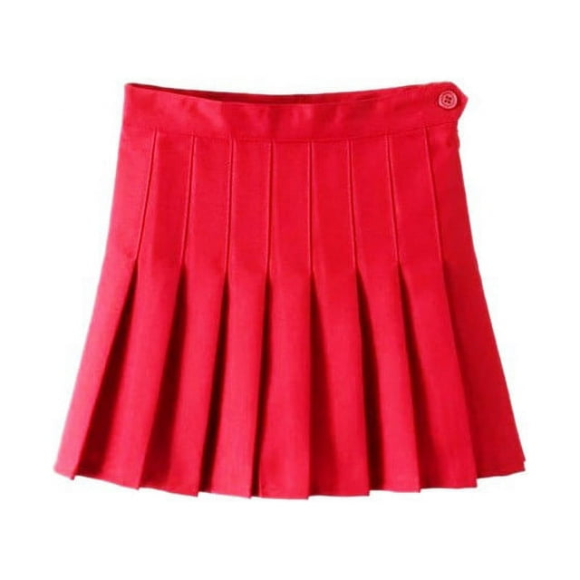 Jupe Taille Haute pour Femme Fille Skate Tennis Golf Robe à Carreaux à la Mode Courte Évasée Plissée Mini Jupe