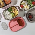 thumbnail image 4 of Binwennn 24 Glass Storage Containers Airtight Containers for Flour "Double Layer Functional Food Container | Insulated Lunch For Adults And Kids | Leak Proof Portable Meal Prep, 4 of 7
