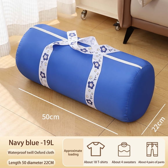 Clearance! Extra Large Storage Bag with Handle | Foldable Fabric Storage Bucket for Blankets, Clothes & Pillows | Breathable Oxford Cloth | Under Bed & Closet Organizer