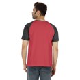 thumbnail image 4 of Inkmeso T-Shirts Classiques Henley à Manches Raglan Courtes en Coton Légers Unis pour Hommes, 4 of 7