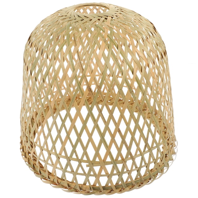 Bamboo Lamp Shade Vintage Lampshade for Floor Light Table Lamp Pendant Light