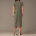 thumbnail image 4 of Womens Summer Dress Gradient Sleeveless V-Neck Maxi, 4 of 7