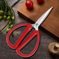 thumbnail image 4 of WLAGOOD Stainless Steel Office Scissors,Stainless Steel Comfort Grip,All-Purpose,Straight Office Craft Scissors for DIY,Sturdy Sharp Scissor for Office Home School, 4 of 5