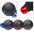 thumbnail image 3 of Bgsha 5 Speed Shift Knob Gear Stick Leather Shifter Fit Most Manual Cars Trucks, 3 of 5