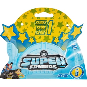 Imaginext DC Super Friends Blind Bag Mystery Figurine Collection, Caractères May Vary