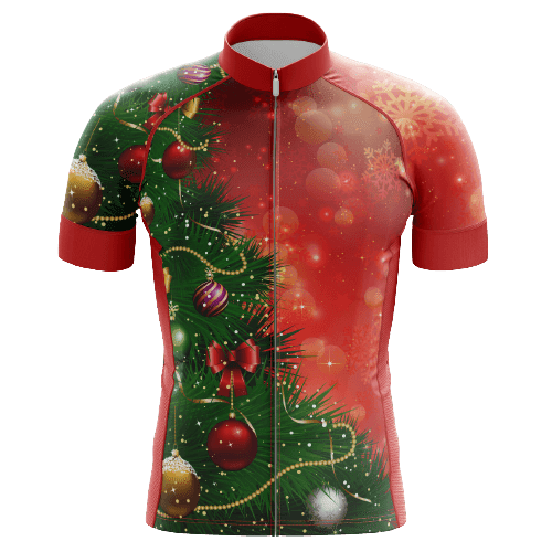 Christmas Tree Men's Cycling Jersey - XS