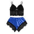 thumbnail image 2 of LSLJS Femmes Élégant Mode Aguichant Imprimé Lingerie Satin Tenue de Nuit Pyjama, Robes de Nuit Aguichant pour Femme, 2 of 6