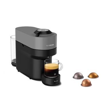 Nespresso Vertuo Pop Coffee and Espresso Machine by Breville, Dark Grey