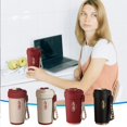 thumbnail image 1 of Vaidha Tasse à Café Vintage Intelligente Doublée en Acier Inoxydable de Qualité Alimentaire 316 Tasse Isolée Tasse de Sport, 1 of 5