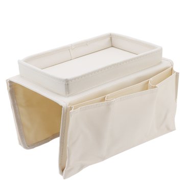 Couch Arm Table, Washable Sofa Tray Durable  For Office Beige