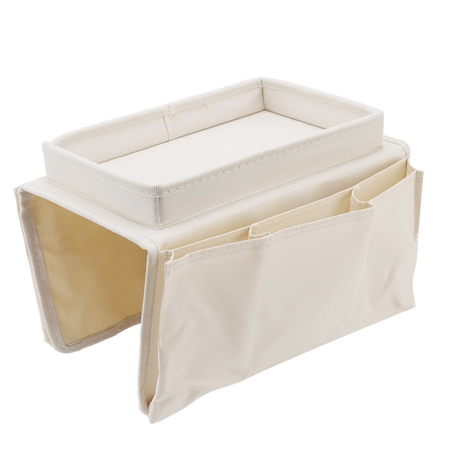 Couch Arm Table, Washable Sofa Tray Durable For Office Beige