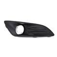 thumbnail image 1 of For Ford Fiesta 2013 2014 2015 Car Front Bumper Fog Light Lamp Bezel Frame Cover Grille Shell Cap Hood Lid, 1 of 1