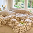 thumbnail image 4 of TopLLC Sheet Set Breathable Luxury Bed Sheets Friendly Wrinkle Sheets Machine Washable Bed Four PCS Set Four Bedding Set The Bedclothes, 4 of 8