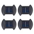 thumbnail image 1 of Vobor-CA Solar Wall Light Outdoor Sconce Compact Lightweight 8LEDs 10x7.5x2cm, 1 of 8