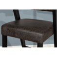 thumbnail image 2 of Bowery Hill Stationary Bar Stool in Blackwash, 2 of 11