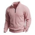thumbnail image 4 of Men's Zipper Front Sweatshirt Jacket with Embroidered Detail for Everyday Casual Comfort and Versatile Fall Styling, 4 of 4