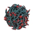 thumbnail image 1 of Novelty Lights 50ft 100 LED Coaxial Christmas Mini Lights, Red, 6" Spacing, 1 of 9