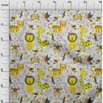 thumbnail image 3 of oneOone Cotton Flex Medium Yellow Fabric Cute Animal Sewing Craft Projects Fabric Prints By Yard 40 Inch Wide, 3 of 4