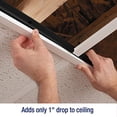 thumbnail image 4 of CeilingMAX 100 sq. ft. Black Surface Mount Grid Kit, 4 of 5