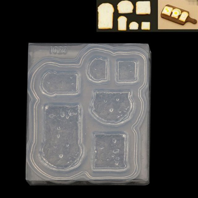 Techinal Mini Tasse Bouteille Talons Hauts Pot à Pain Pendentif Moule en Résine Moule en Silicone Kit Moule Alimentaire Outils