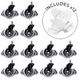 thumbnail image 1 of MotionGrey Roulettes de Chaise de Bureau - Auto - Palettes à Rouleau, Roues Ergonomiques Rapides, Support Pivotant pour Chaise de Jeu de Bureau pour un Roulement Sécuritaire sur Toutes les Surfaces de Plancher (Lot de 12), 1 of 10