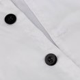 thumbnail image 3 of Men Women Short Sleeve , Restaurant Chef Jacket Kitchen Coat 2XL White, 3 of 9