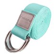 thumbnail image 1 of Yoga Strap with and Extra Safe Adjustable D-Ring Buckle Yoga Stretching Strap for Flexibility, 1 of 5