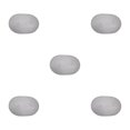 thumbnail image 1 of kurtrusly Table Kitchen Place Mat Apposite For Dining Table Wide Application Place Mat For Dining Table Easy To Clean light gray 5Set, 1 of 6
