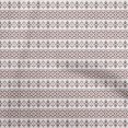 thumbnail image 1 of oneOone Viscose Chiffon Brown Fabric Tribal Craft Projects Decor Fabric Printed By The Yard 42 Inch Wide, 1 of 5