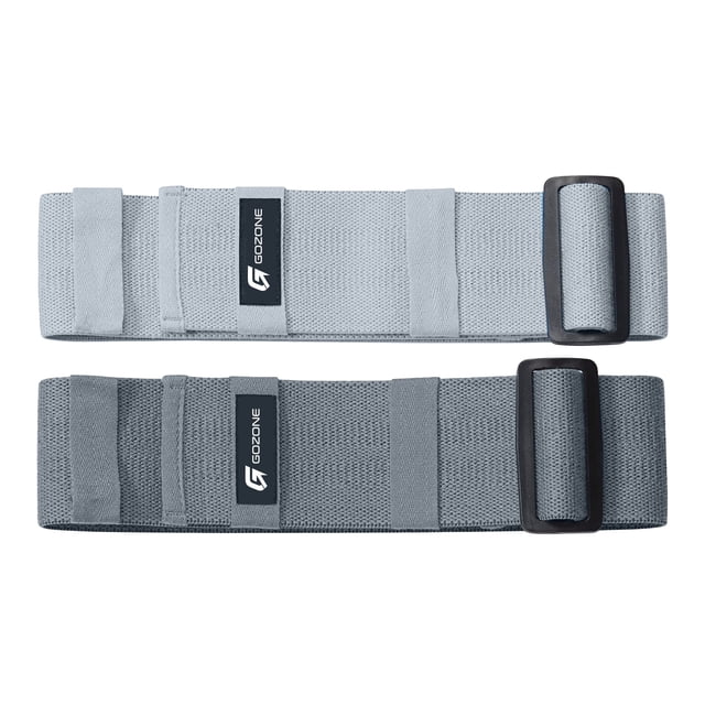 GoZone 2pk Adjustable Fabric Squat Bands