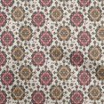 thumbnail image 1 of oneOone Rayon Light Beige Fabric Asian Kilim Sewing Craft Projects Fabric Prints By Yard 56 Inch Wide, 1 of 5